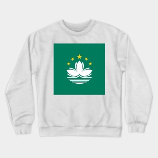 Macau Flag Crewneck Sweatshirt